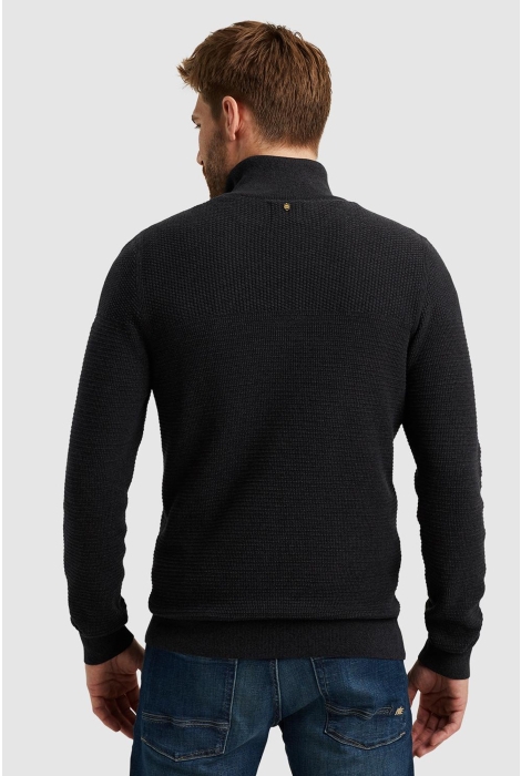 PME legend half zip collar cotton mouline