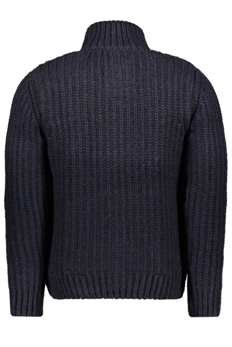 Superdry chunky knit zip through