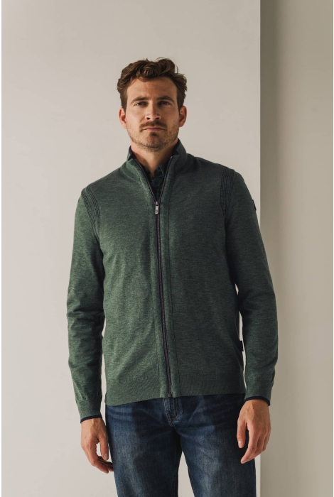 State of Art cardigan plain - zip