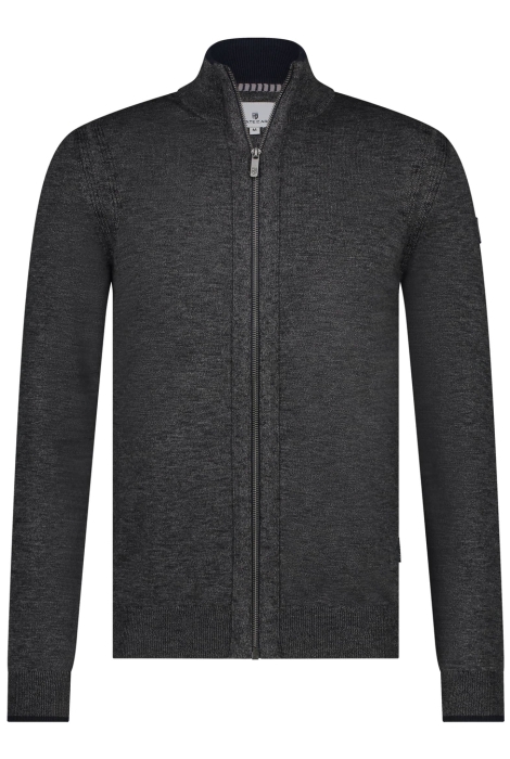 State of Art cardigan plain - zip