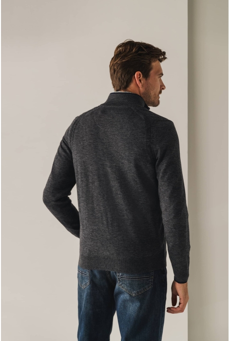 State of Art cardigan plain - zip