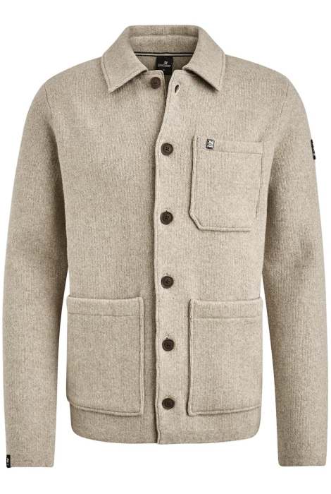 Vanguard button jacket cotton blend stretch