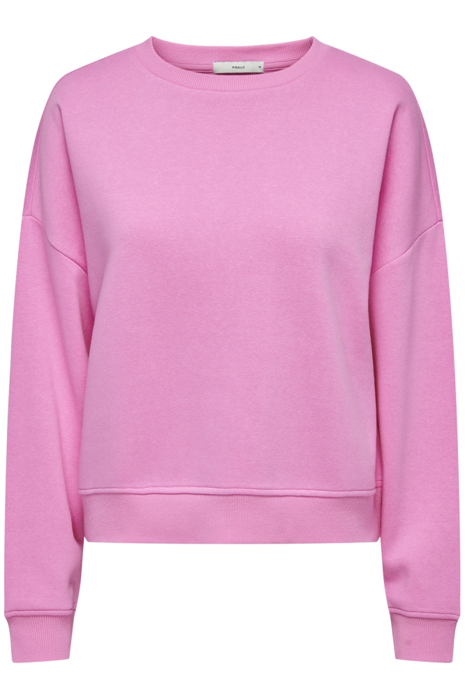 ONLSWEAT LIFE L/S CREW OVERSIZE SWT 15243380 FUCHSIA PINK