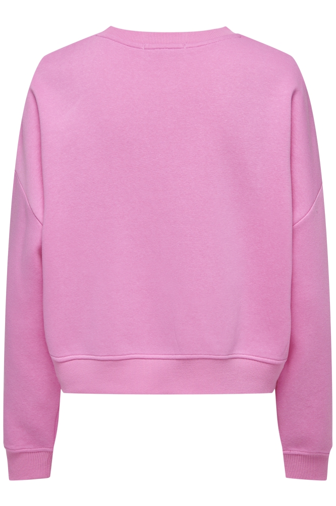 ONLSWEAT LIFE L/S CREW OVERSIZE SWT 15243380 FUCHSIA PINK