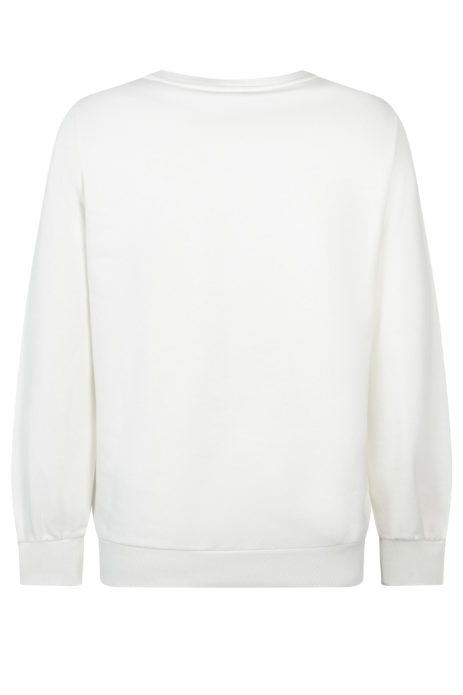 FANCY SWEATER 245 VIVIAN 0005/0000 OFFWHITE/BLACK