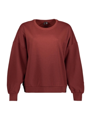 Vero Moda Trui VMWENDY LS SWEAT EXP 10328755 Fired Brick