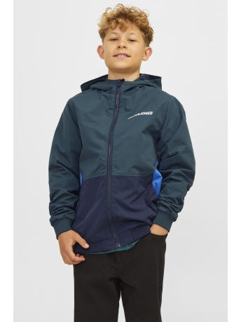 Jack & Jones Junior Jas JJERUSH BLOCKING HOOD BOMBER NOOS J 12200453 Magical Forest