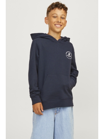 Jack & Jones Junior Trui JJESWIFT SWEAT HOOD NOOS JNR 12258968 Navy Blazer