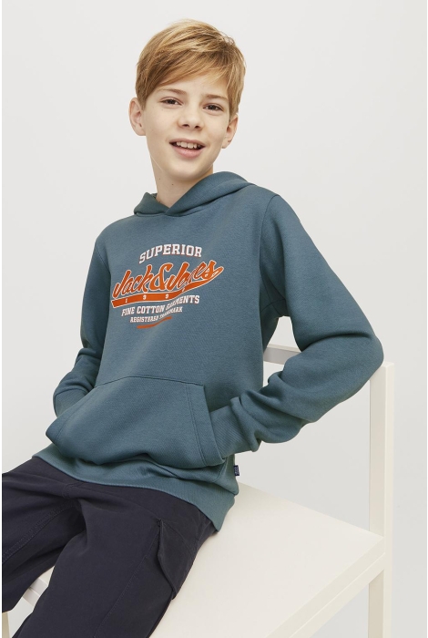 Jack & Jones Junior jjelogo sweat hood 2 col 24/25 noos