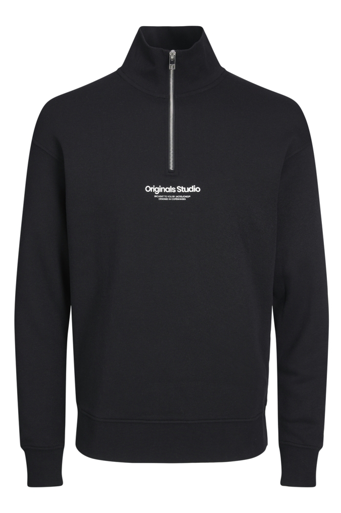 JORVESTERBRO SWEAT QUARTER ZIP NOOS 12242475 Black