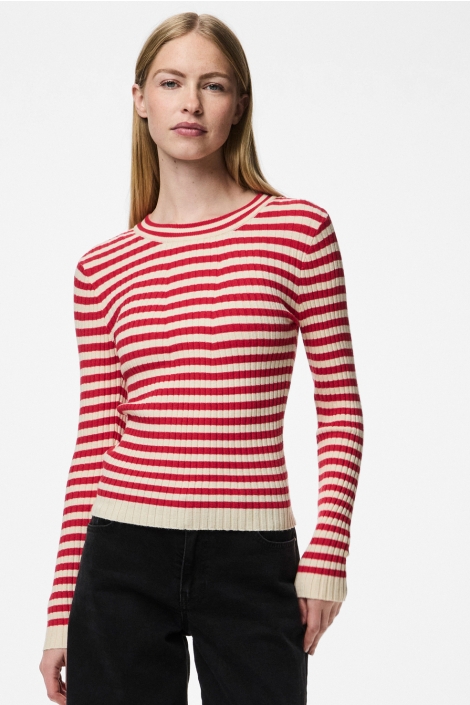 Pieces pccrista ls o-neck knit noos bc