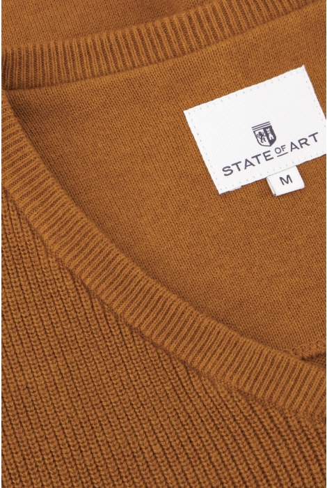 State of Art pullover v-neck plai