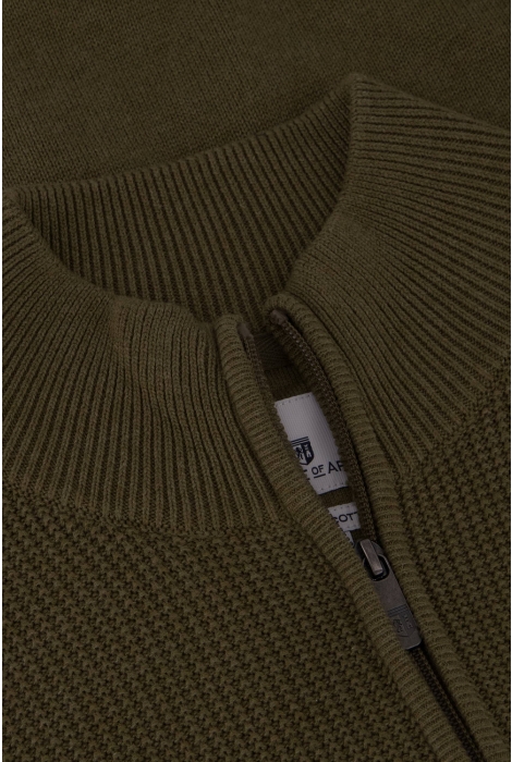 State of Art cardigan plain - zip