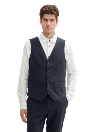 Tom Tailor Vest GESTRUCTUREERD GILET 1044114XX10 3678