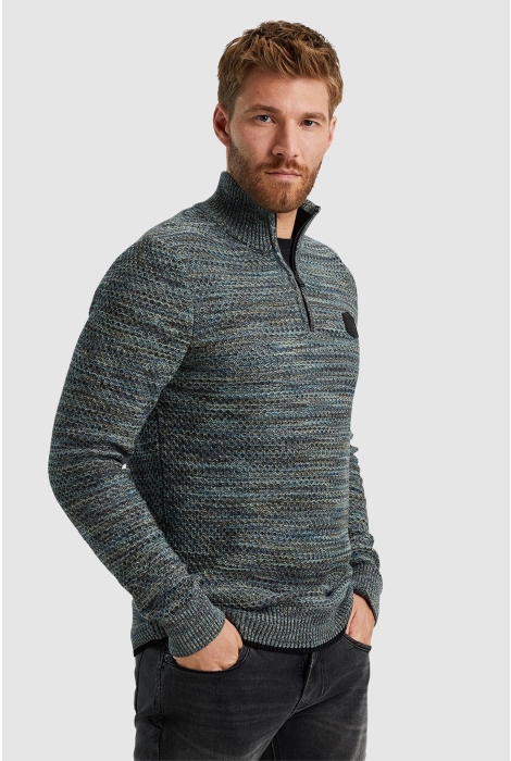 PME legend half zip collar colormix