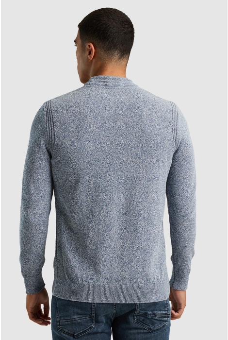 Cast Iron mock neck regular fit cotton mix