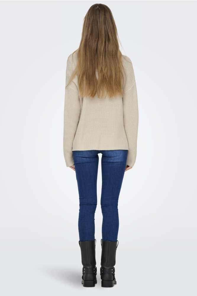 ONLLUNA LS O-NECK PULLOVER KNT NCA 15341307 BIRCH