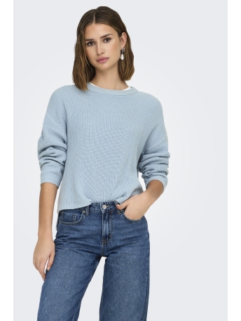 Only Trui ONLLUNA LS O-NECK PULLOVER KNT NCA 15341307 CASHMERE BLUE