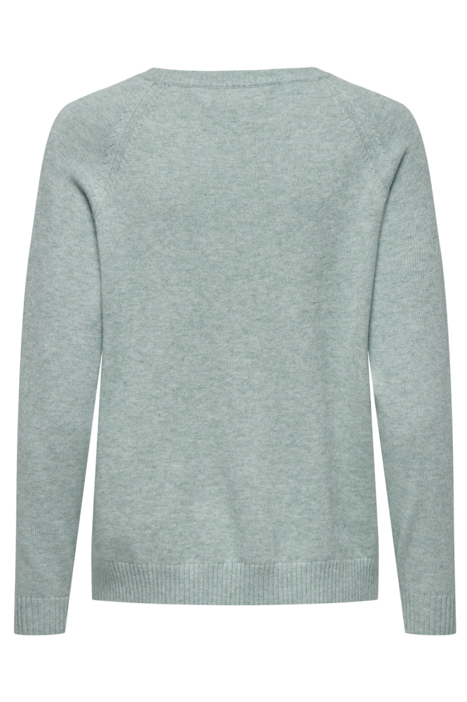 ONLLESLY KINGS L/S PULLOVER KNT NOO 15170427 GRAY MIST/MELANGE