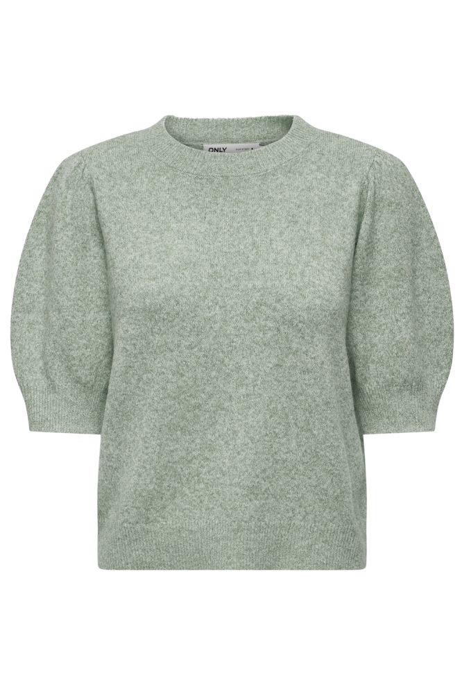 ONLRICA LIFE 2/4 PULLOVER KNT NOOS 15318551 CHINOIS GREEN/MELANGE