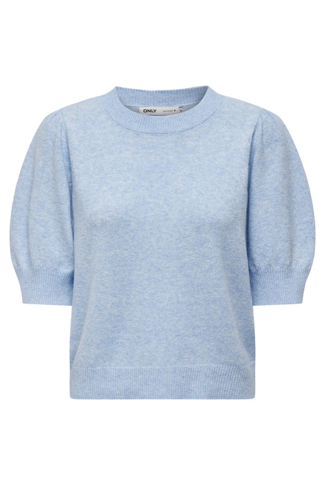 ONLRICA LIFE 2/4 PULLOVER KNT NOOS 15318551 LITTLE BOY BLUE/W MELANGE