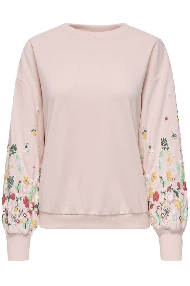 ONLBROOKE L/S O-NECK FLOWER SWT NOO 15216364 POTPOURRI/SLEEVE FLO