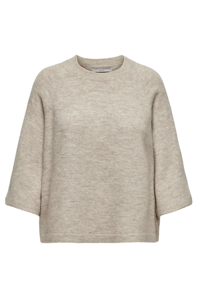 ONLSIMONI 3/4 PULLOVER KNT NOOS 15333199 PUMICE STONE/MELANGE