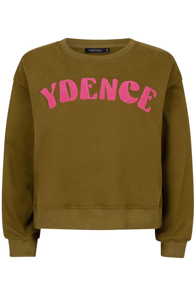 SWEATER YDENCE WS2413 044 OLIVE