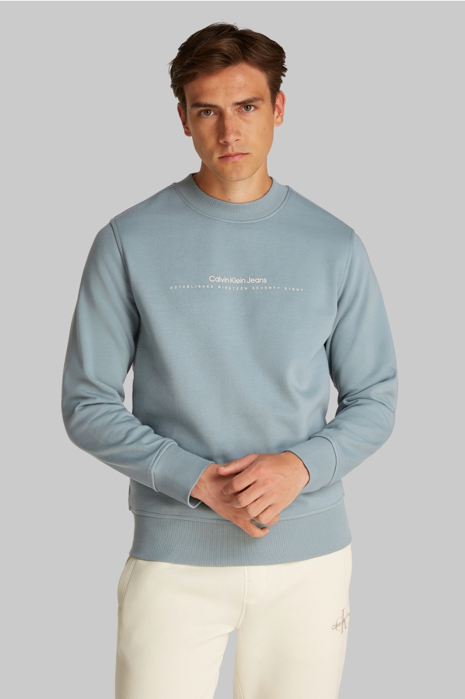 MINIMAL LOGO CREW NECK J30J327119 LEAD