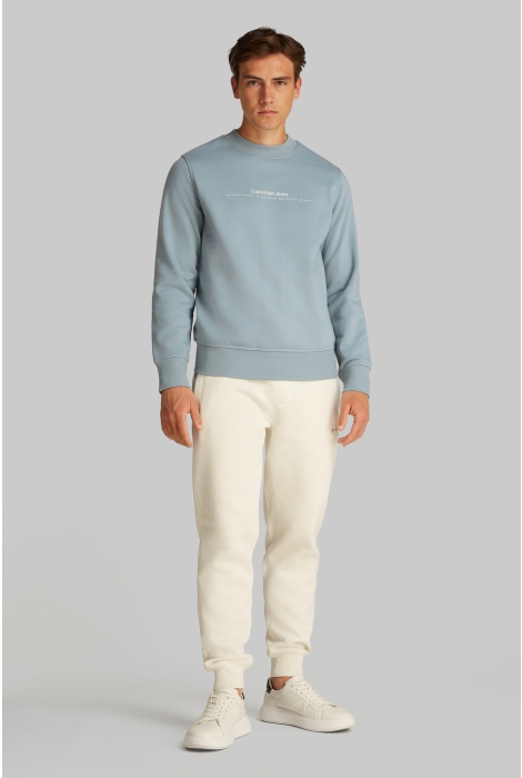 Calvin Klein minimal logo crew neck