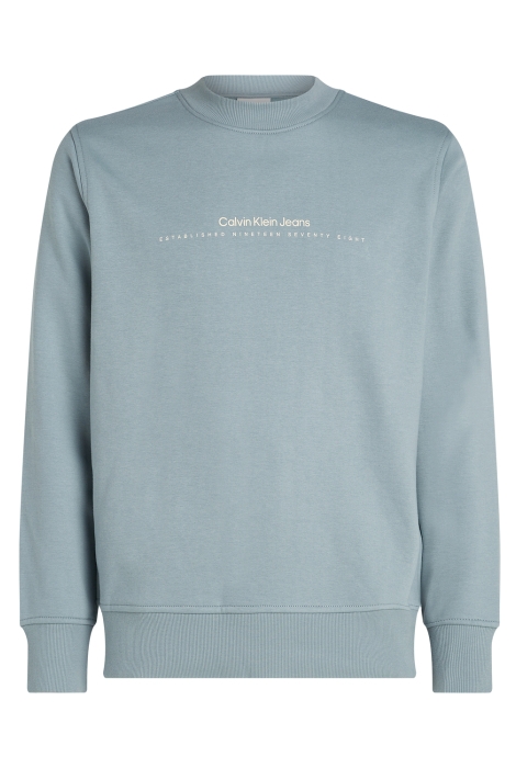 Calvin Klein minimal logo crew neck