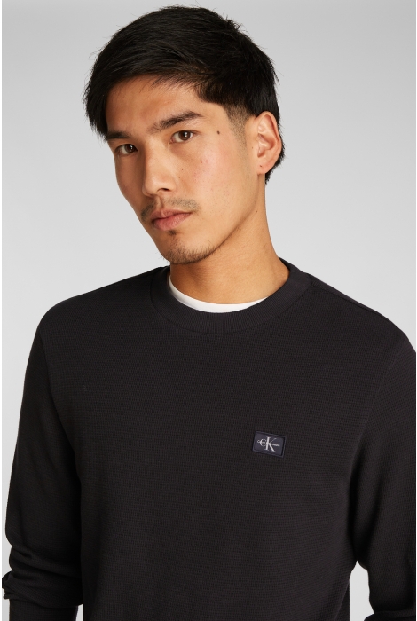 Calvin Klein woven label waffle