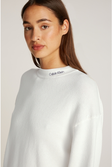 Calvin Klein logo embro sweater