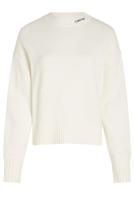 Calvin Klein logo embro sweater