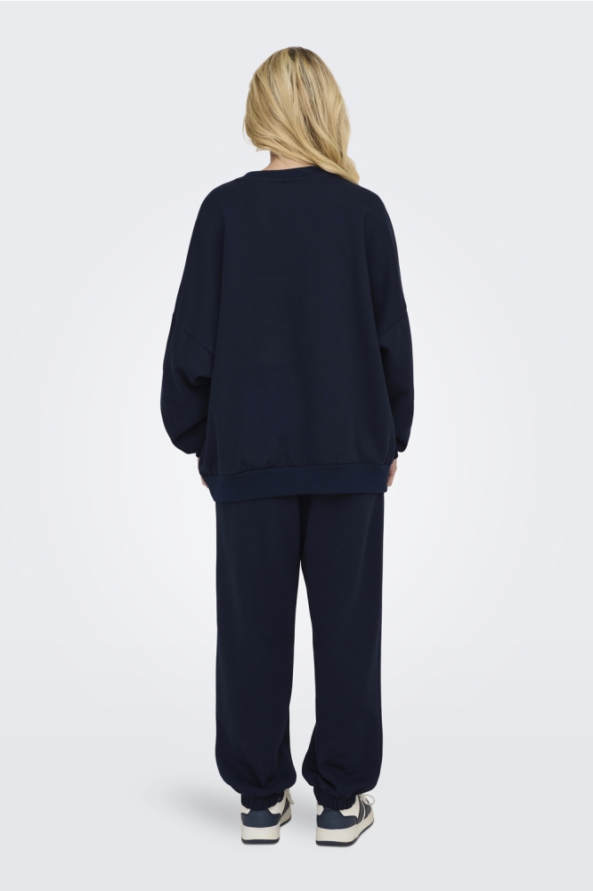 ONLDEBORAH L/S CLUB O-NECK SWT 15337256 NAVY BLAZER/NWRK