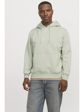 Jack & Jones Trui JORVESTERBRO SWEAT HOOD NOOS 12241687 Celadon Tint