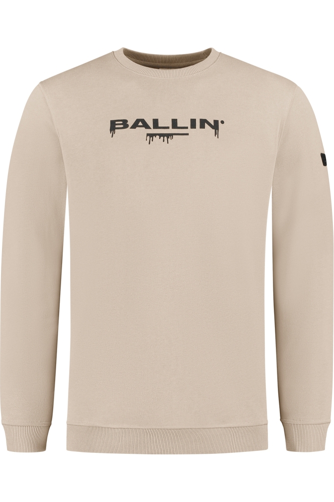 DRIPPING LOGO SWEATER 24039302 53 TAUPE