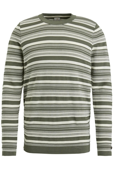 Cast Iron r-neck cotton modal stripe