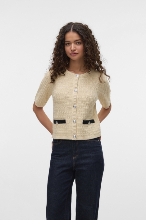 Vero Moda vmharper 2/4 button pullover exp