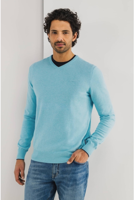 State of Art pullover v-neck plai