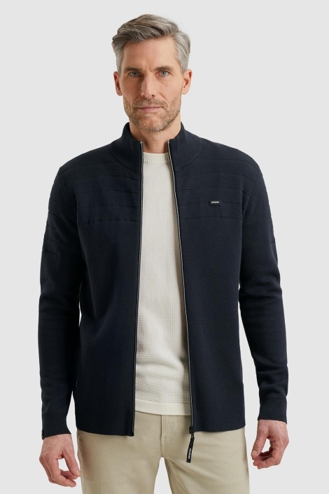 Vanguard zip jacket cotton modal bonded