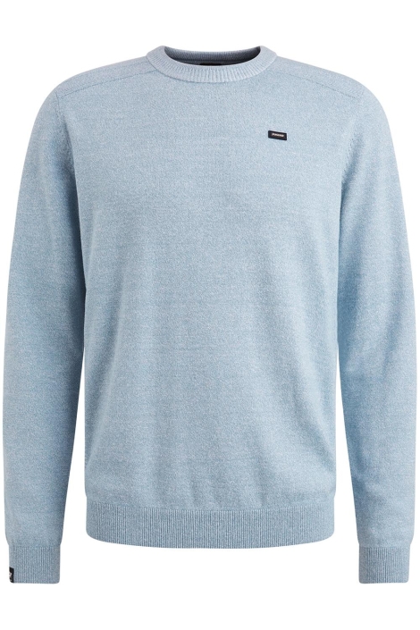 Vanguard crewneck cotton linen blend