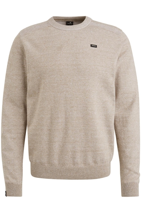 Vanguard crewneck cotton linen blend