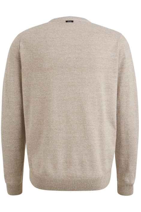 Vanguard crewneck cotton linen blend