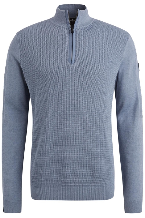 Vanguard half zip collar cotton modal mouli