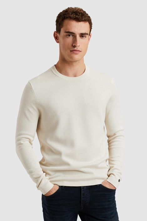 Cast Iron crewneck regular fit cotton modal