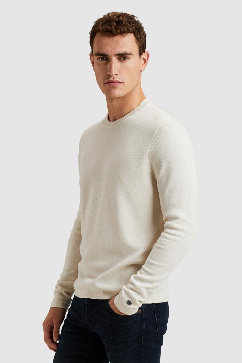 Cast Iron crewneck regular fit cotton modal