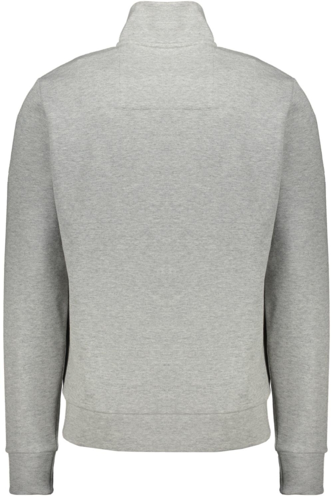 CORE PIQUE HALF ZIP M2014078A GREY MARL