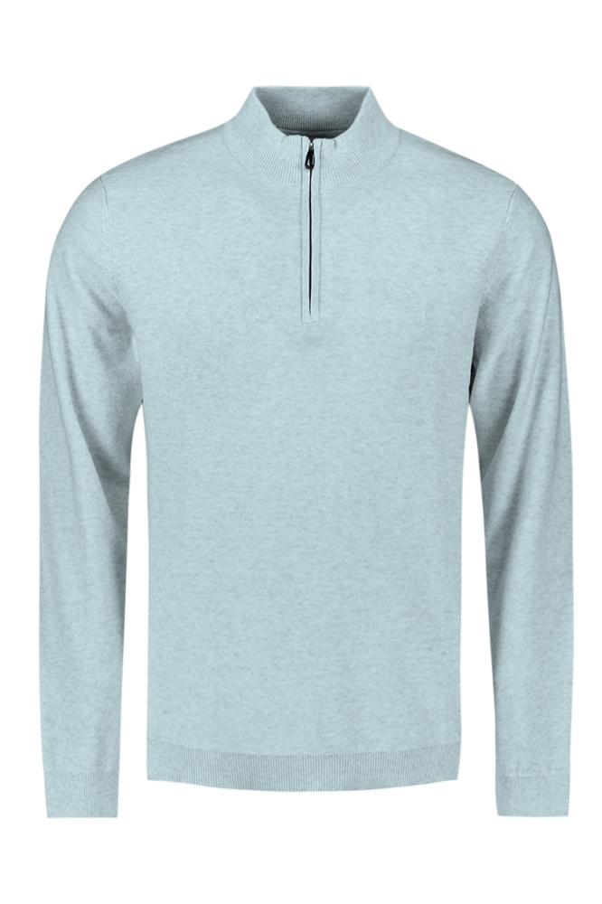 PULLOVER HALVE RITS MELANGE 27230111 151 Ice