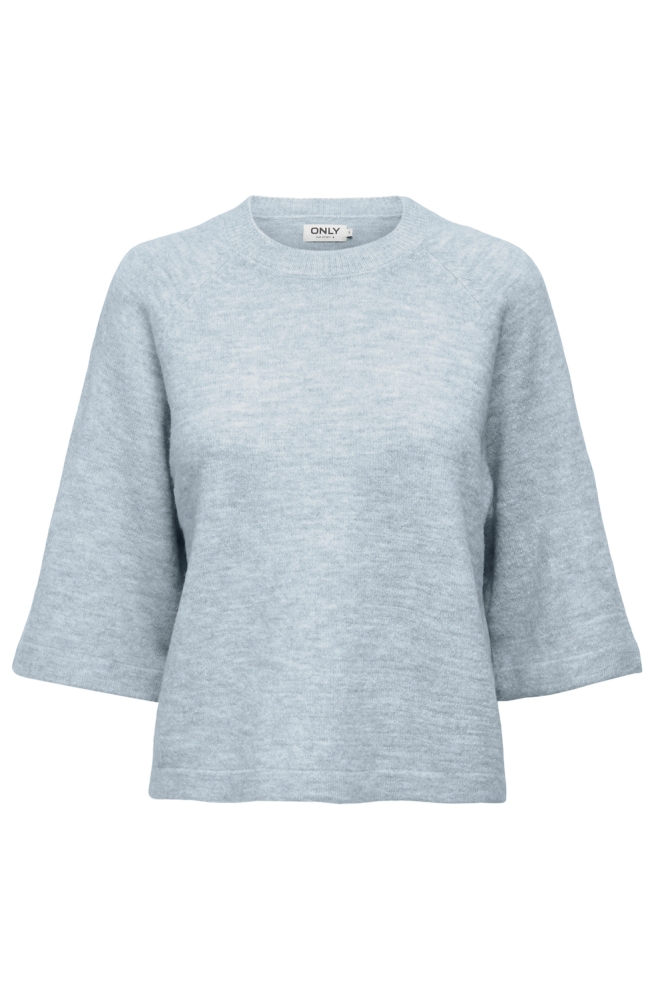 ONLSIMONI 3/4 PULLOVER KNT NOOS 15333199 CASHMERE BLUE/MELANGE